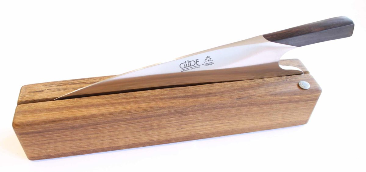 Güde THE KNIFE Grenadīrs + nažu turētājs kūpināts ozols - Image 5