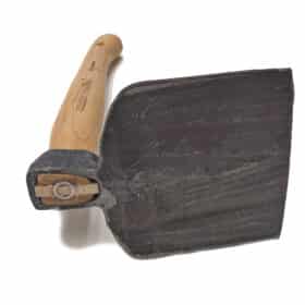 1534 - GALA rokas kaplis ar platiem asmeņiem - 35 cm hikora koka kāju rokturis