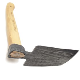1537 - GALA rokas kaplis - 35 cm hikora koka kāju rokturis ar govs kāju