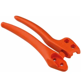 Original Löwe - 1 plastmasas rokturu pāris rokturiem ar roktura formu 04 (izliekts uz iekšu) - Nr. 11.004/07